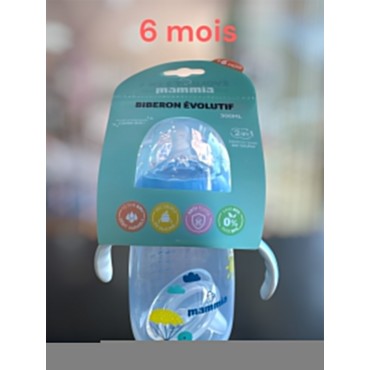 رضاعة Mammia Evolutif 2في1 300ml